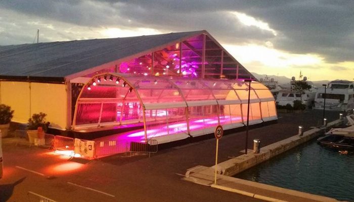 A Frame Structure Tent Rental