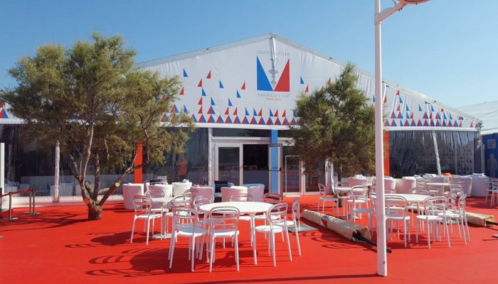 A Frame Temporary Structure Tent