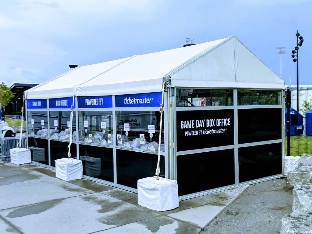 16' x 32' Ticket Booth